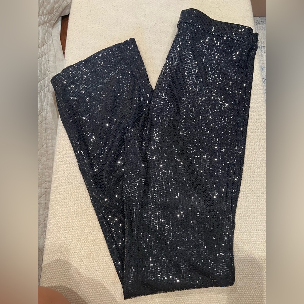 ZARA Black Sequin Pants